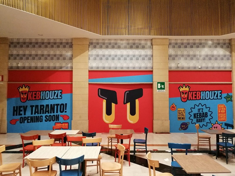 Kebhouze apre a Taranto all'interno del Centro commerciale Porte dello Jonio
